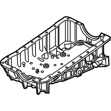 Ford 1L5Z-6675-AA Upper Oil Pan