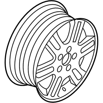 Ford 8L2Z-1007-A Wheel, Alloy