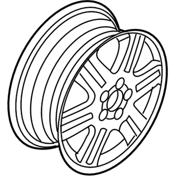 Ford 7L2Z-1007-E Wheel, Alloy