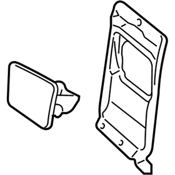 Ford 7L7Z-7804302-AA Panel Assy - Instrument Trim