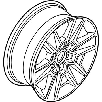 Ford FL3Z-1007-L Wheel, Spare