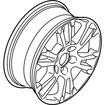 Ford FL3Z-1007-D Wheel, Alloy