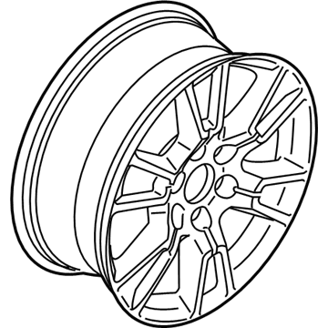 Ford FL3Z-1007-B Wheel, Alloy