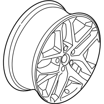 Ford HS7Z-1007-B Wheel, Alloy