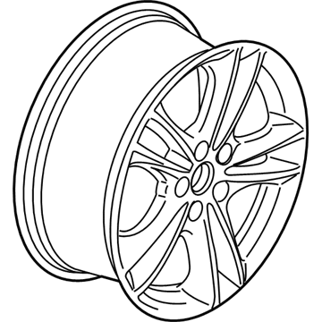 2020 Ford Police Responder Hybrid Spare Wheel - JS7Z-1007-D