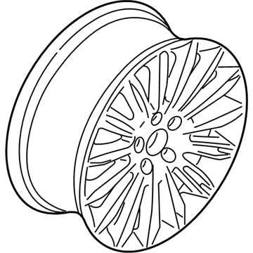 Ford DS7Z-1007-G Wheel, Alloy