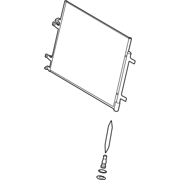 Ford PC3Z-19712-B CONDENSER ASY