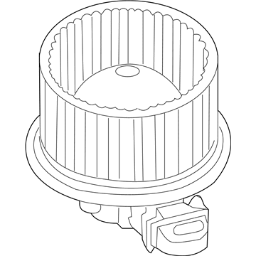 Mercury 8L8Z-19805-C Blower Motor