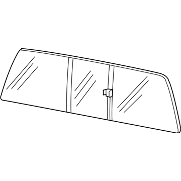 Ford 8C3Z-2542006-B Sliding Glass