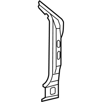 Mercury 8G1Z-5402542-A Hinge Pillar Reinforcement