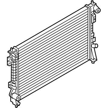 Ford 7T4Z-8005-B Radiator Assembly