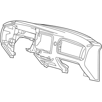 Ford 4L5Z-1004320-BAA Instrument Panel