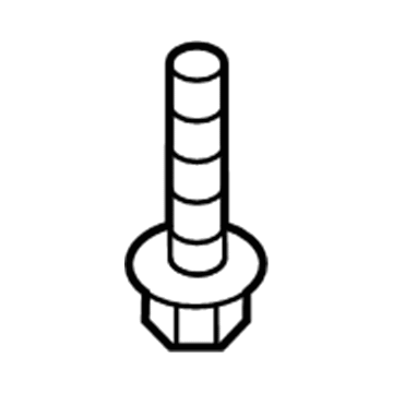 Lincoln -W505256-S424 Knee Air Bag Screw