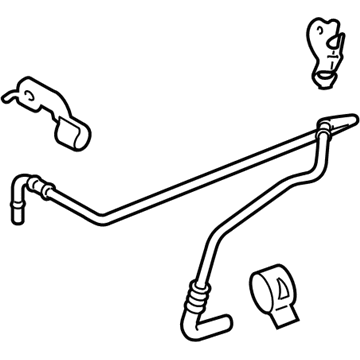 Ford FL3Z-7B028-H Connector Tube