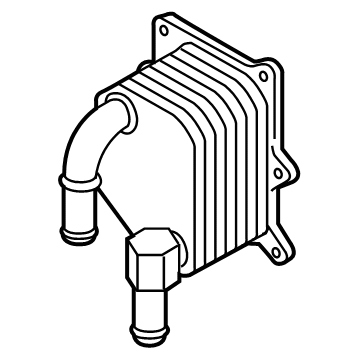 Ford 8A8Z-6A642-A Oil Cooler