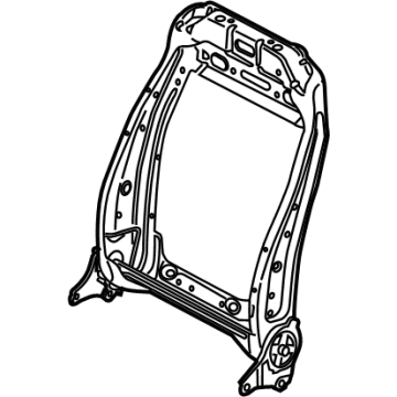 Lincoln L1MZ-5461018-H Seat Back Frame