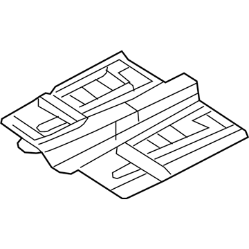 Lincoln BB5Z-7811135-A Front Floor Pan