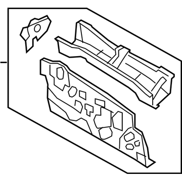 Ford AL8Z-7801610-A Lower Dash Panel