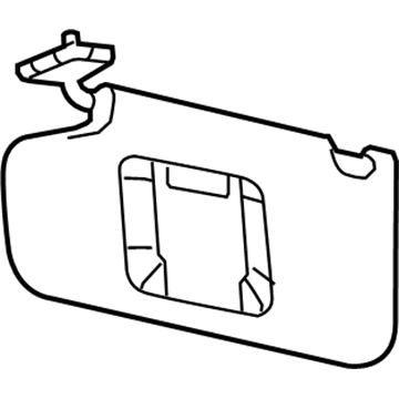 Ford DE9Z-7404105-DA Sun Visor Assembly