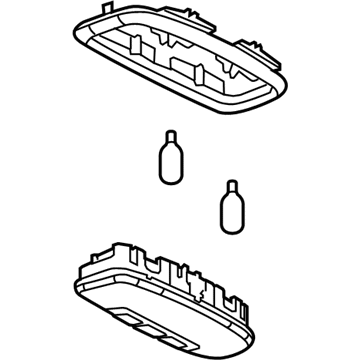 Ford DG1Z-13776-AB Overhead Lamp