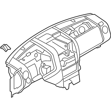 Mercury 6L2Z-7804320-DC Instrument Panel