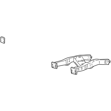 Ford YC3Z-5C145-AA Rail End