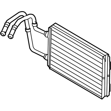 Lincoln H2MZ-18476-Q Heater Core