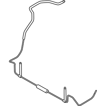 Ford 9T1Z-3A713-A Upper Return Hose