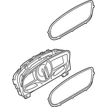 Ford ET4Z-10849-GA Cluster Assembly