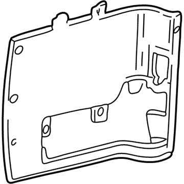 Ford F6UZ-1531112-AAA Panel - Trim