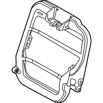 Ford BU5Z-96613A38-A Seat Frame