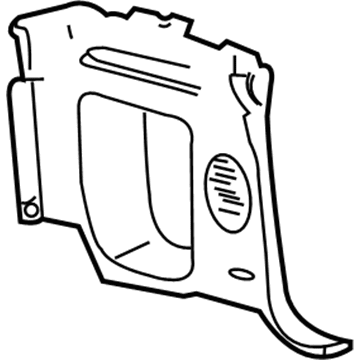 Ford XL3Z-18278D13-AAA Corner Trim