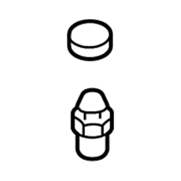 Ford BT4Z-2208-A Caliper Bleeder Screw