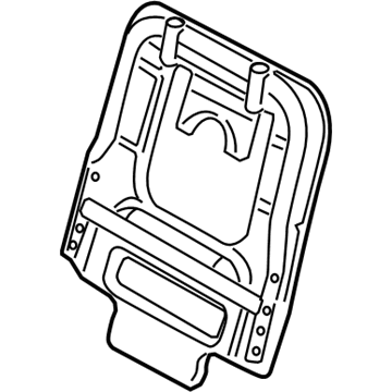 Ford 6L2Z-78613A39-GA Seat Back Frame