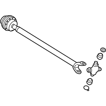 Lincoln 1L2Z-4A376-AA Drive Shaft