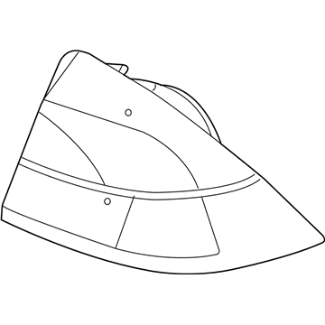 Mercury 6N7Z-13404-B Tail Lamp