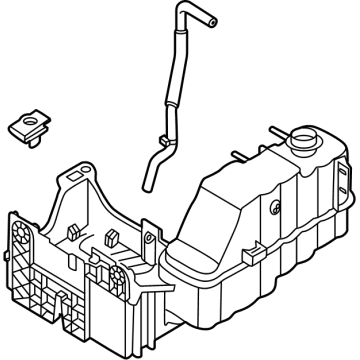 2023 Ford F-250 Super Duty Coolant Reservoir - LC3Z-9600-H