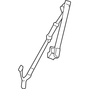 Ford 4L3Z-18611B09-AAA Retractor Assembly