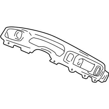 Ford 6W7Z-54044D70-AC Panel - Instrument