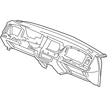 Ford 6W7Z-5404320-BA Instrument Panel