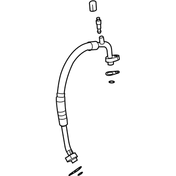 Ford BR3Z-19D742-B Front A/C Hose