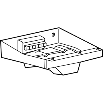 Mercury 1L2Z-10732-AA Battery Tray