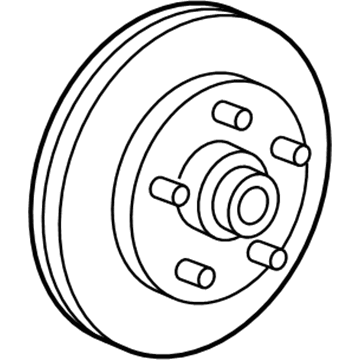 Ford 6L1Z-1125-A Rotor