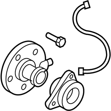 Ford 6L1Z-1104-E Hub Assembly