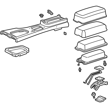 Lincoln XW4Z54044D90AAA Upper Trim Panel