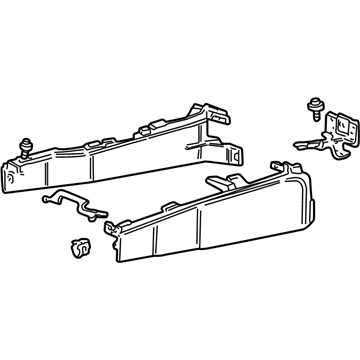 Lincoln LS Center Console Base - XW4Z-54045A36-BAA