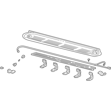 Ford 4C3Z-16450-CAA Step Assembly