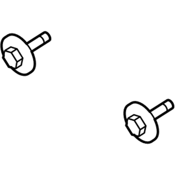 Ford -W714064-S437 Floor Console Screw