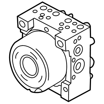 Lincoln ABS Pump And Motor Assembly - K2GZ-2C286-C