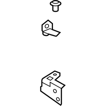 Ford M2DZ-7822811-A Lower Hinge